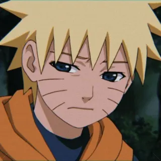 🦊 Naruto Uzumaki Naruto naruto, anime, manga, postać, uzumaki, ninja, kreskówka telegram sticker