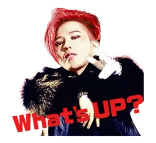 👋 What's UP? persona, uomo, capelli, stile whatsapp sticker