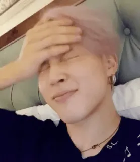 🤦‍♂ Jimin kpop, jimin, bts, sänger, facepalm, promi telegram sticker