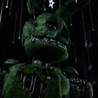 🌟 Springtrap Five Nights at Freddy's horror, animatronic, game, scary, fnaf telegram sticker