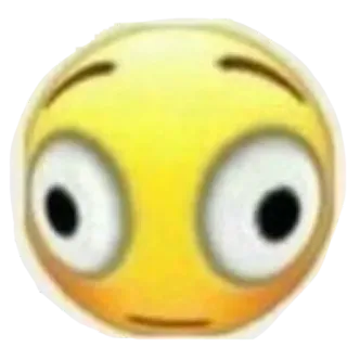 😳 이모지, 충격, 밈, 반응, 웃긴, 인터넷, 표현 whatsapp sticker