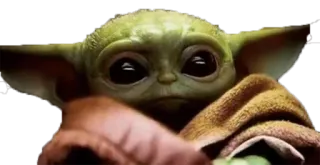 🙁 Grogu The Mandalorian Grogu, Baby Yoda, The Mandalorian, Star Wars, Disney+, süß telegram sticker