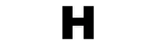 🔠 Letra H, Alfabeto, Preto e branco, Tipografia, Design simples whatsapp sticker