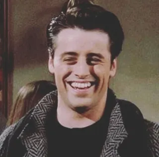 🤣 Joey Tribbiani Friends Przyjaciele, Joey, Joey Tribbiani, Matt LeBlanc, Sitcom lat 90, Telewizja telegram sticker
