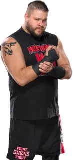 😏 Kevin Owens Fight Owens Fight рестлинг, борец, атлет, спорт, Кевин Оуэнс whatsapp sticker