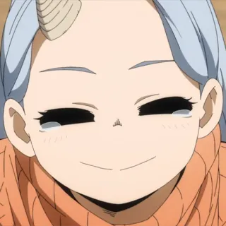 🐚 Eri My Hero Academia Anime, My Hero Academia, Eri, Dessin animé, Mignon, Personnage telegram sticker