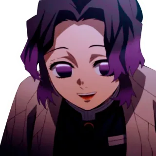 😻 Shinobu Kocho Demon Slayer อนิเมะ, ดาบพิฆาตอสูร, ชิโนบุ โคโจ, มังงะ telegram sticker