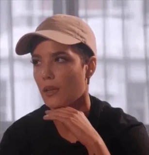 😐 Halsey นักร้อง, คน, คนดัง, ผู้หญิง, ภาพเหมือน telegram sticker
