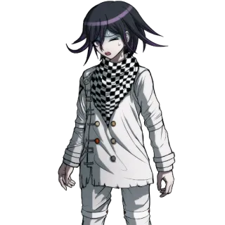 😔 Kokichi Oma Danganronpa V3: Killing Harmony Аниме, Манга, Персонаж, Danganronpa, Кокичи Ома, Грустно, Эмоция, Видеоигра telegram sticker