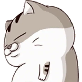 🥱 Katze, Aufkleber, süß, Tier telegram sticker