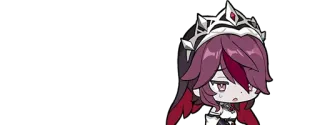 🌟 Rosaria Genshin Impact Anime, Chibi, Rosaria, Genshin Impact telegram sticker