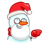 Snowman whatsapp stickers