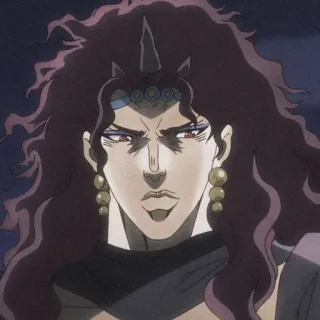 💜 Kars JoJo's Bizarre Adventure Kars, JoJo's Bizarre Adventure, Anime, Bösewicht, Manga, Charakter telegram sticker