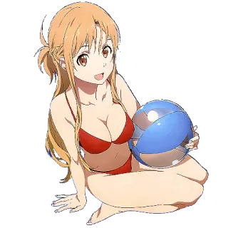 @STIKERFORALL ASUNA-SWORD ART ONLINE telegram stickers