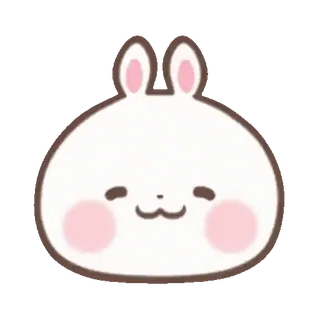 🐰 rabbit, bunny, cute, kawaii, animal, sticker telegram sticker