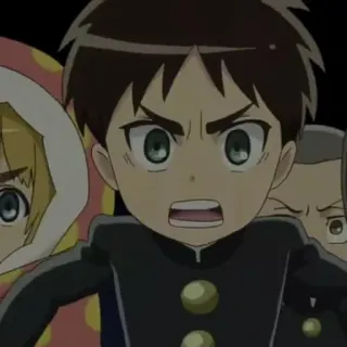 🕶 Eren Yeager Attack on Titan Anime, Personage, Attack on Titan, Eren Yeager telegram sticker
