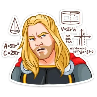 Тор Одинсон :: @TgSticker telegram stickers