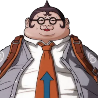 😰 Hifumi Yamada Danganronpa Anime, Manga, Personaggio, Danganronpa, Hifumi Yamada telegram sticker