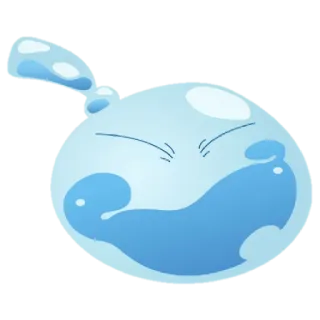 😊 Rimuru Tempest That Time I Got Reincarnated as a Slime Anime, Slime, Fantasía, Monstruo, Isekai, Rimuru whatsapp sticker