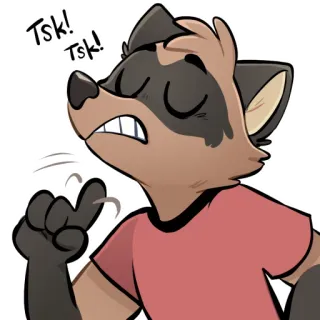 Radicoon! telegram stickers