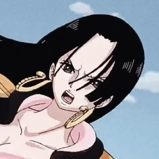 🖤 Boa Hancock One Piece Anime, Phụ nữ, Hoạt hình, Boa Hancock, One Piece telegram sticker