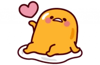 🥞 Gudetama Gudetama, uovo, pigro, carino, kawaii whatsapp sticker