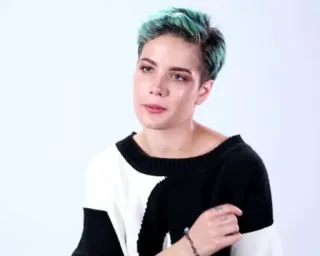 🍒 Halsey cantor, músico, celebridade, retrato whatsapp sticker