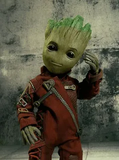 🌴 Groot Guardians of the Galaxy Groot, Vệ binh dải Ngân Hà, Marvel, Siêu anh hùng, Baby Groot, Khoa học viễn tưởng, Vũ trụ, Truyện tranh telegram sticker