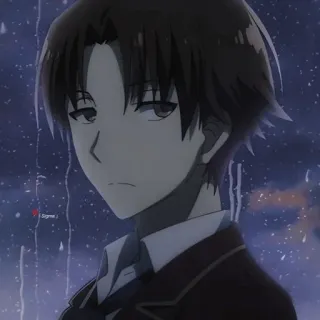 ⭐ Sigma. Anime, Anak laki-laki, Manga, Potret, Kartun, Serius telegram sticker