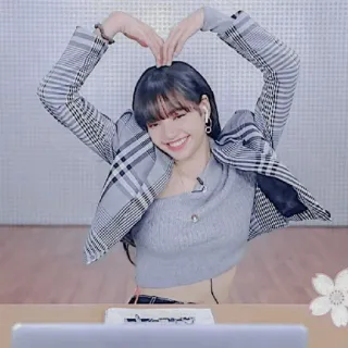 lisa blackpink telegram stickers