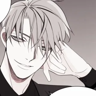🍶 アニメ, マンガ, キャラクター, 男性 telegram sticker
