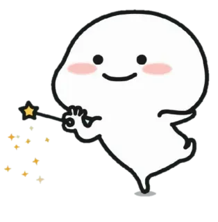🍡 cute, kawaii, mascot, character, stars telegram sticker