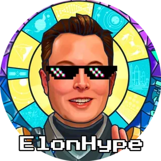 🤓 Elon Musk ElonHype Elon Musk, Meme, Buzz, Crypto, Technologie, Entrepreneur telegram sticker