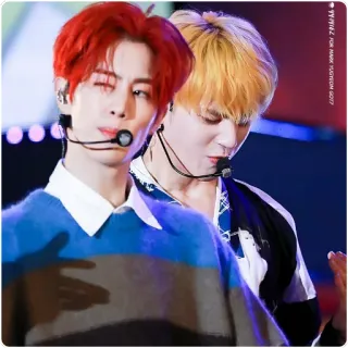 😒 YY162 FOR MARK YUGYEOM GOT7 kpop, mark, yugyeom, got7, musik, auftritt, promi telegram sticker