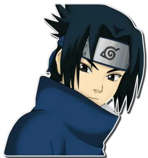 😒 Sasuke Uchiha Naruto Anime, Sasuke, Naruto, Naklejka, Uchiha telegram sticker