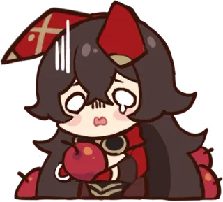 Paimon's Paintings Set :: @line_stickers telegram stickers