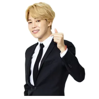 ❤️ Jimin Jimin, BTS, K-pop, piosenkarz, celebryta, koreański telegram sticker