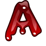 Bloody Font Emoji telegram emojis 🅰️