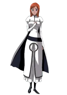 ☹ Orihime Inoue Bleach anime, manga, character, orihime inoue, bleach telegram sticker