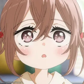 💓 อนิเมะ, ผู้หญิง, การ์ตูน, น่ารัก, ภาพเหมือน telegram sticker