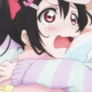 🎈 Nico Yazawa Love Live! Anime, Charakter, Niedlich, Mädchen, Cartoon telegram sticker