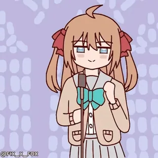 😀 Karin Asaka Love Live! Nijigasaki High School Idol Club telegram sticker