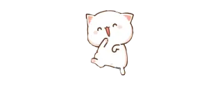 🤣 猫, 可愛い, ピーチ猫 telegram sticker