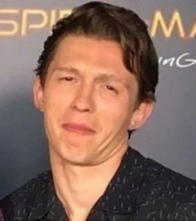 🥀 Tom Holland 톰 홀랜드, 배우, 유명인, 인물 사진 telegram sticker