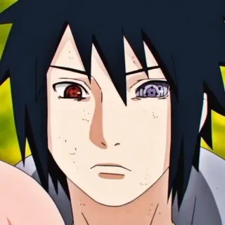🍚 Sasuke Naruto Anime, Naruto, Sasuke, Mangekyo Sharingan, Uchiha telegram sticker