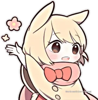 😊 Anime, Cartoon, Kawaii, Süß, Charakter, Kunst telegram sticker