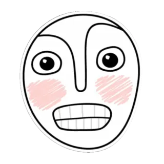 😬 whatsapp sticker