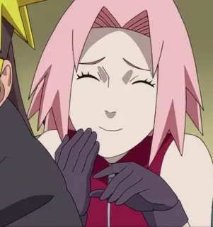 🌌 Sakura Haruno Naruto anime, sakura, haruno, cute, girl telegram sticker