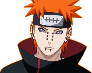😐 Pain Naruto Anime, Naruto, Pain, Rinnegan, Akatsuki telegram sticker