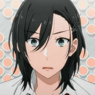 🏀 Izumi Miyamura Horimiya Аниме, Персонаж, Манга, Horimiya, Изуми Миямура whatsapp sticker
